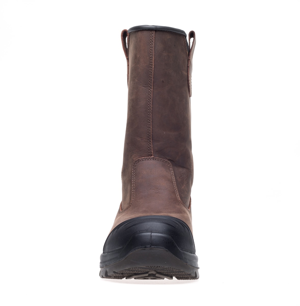 Dewalt Tungsten Brown Leather Weatherproof Safety Rigger Boots
