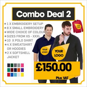CHEAP EMBROIDERED POLO SHIRTS SWEATSHIRTS AND JACKETS