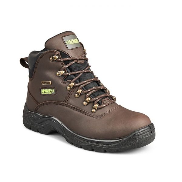 APACHE SS813SM WATERPROOF SAFETY HIKER BOOTS
